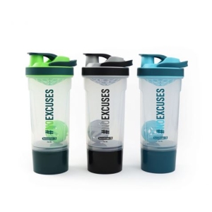 BOTELLA PLASTICA 700ML GYM SHAEKER CON DEPOSITO BEWINNER