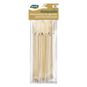 SET 20 PINCHO BAMBU AGARRADOR 180MM ALGON