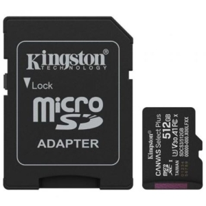 MEMORIA MICRO SD KINGSTON CLASE 10 512GB 150MB/S
