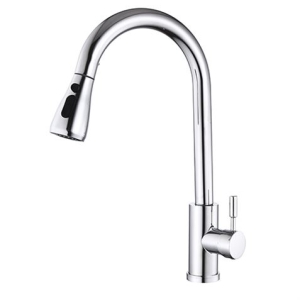 MONOMANDO FREGADERO CROMADO EXTENSIBLE