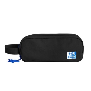 ESTUCHE 3 CREMALLERAS CON ASA LATERAL NEGRO OXFORD