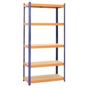 ESTANTERIA METALICA 5 BALDAS 180X80X40CM 100KGS BLIM