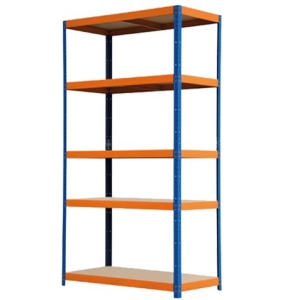 ESTANTERIA METALICA 5 BALDAS 180X100X40CM 175KGS BLIM