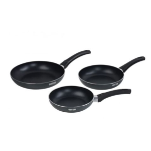 PACK 3 SARTENES ALUMINIO INDUCCION BASIK QUTTIN