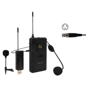 MICROFONO DE CABEZA Y SOLAPA UHF FONESTAR
