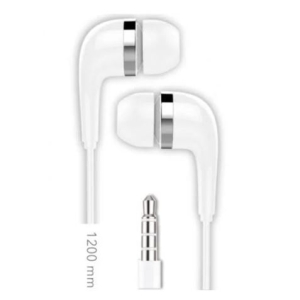 AURICULARES INTRAUDITIVOS CON MICROFONO 3.5 BLANCOS TECH ONE