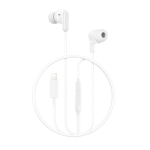 AURICULAR CON MICROFONO CON PUERTO LIGHTNING EP85 NEGRO XO