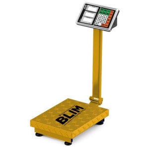 BASCULA INDUSTRIAL CON PLATAFORMA Y DISPLAY LCD 300KG BLIM