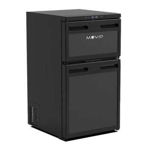 NEVERA FIJA CON COMPRESOR 12V DOBLE ZONA 78 LITROS 80W MUVIP