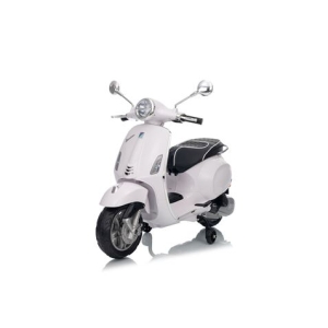 MOTO INFANTIL A BATERIA VESPA PRIMAVERA BLANCA