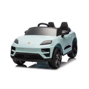 COCHE INFANTIL A BATERIA CON CONTROL REMOTO PORSCHE MACAN CELESTE