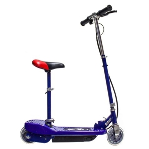 PATIN ELECTRICO CON ASIENTO CR-BYKE AZUL