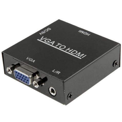 MINI CONVERSOR HDMI A VGA CROMAD - Imagen 2