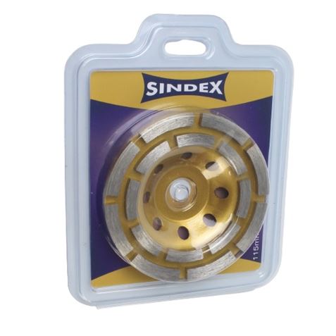DISCO DE PULIDO DE DIAMANTE 115MM SINDEX - Imagen 3