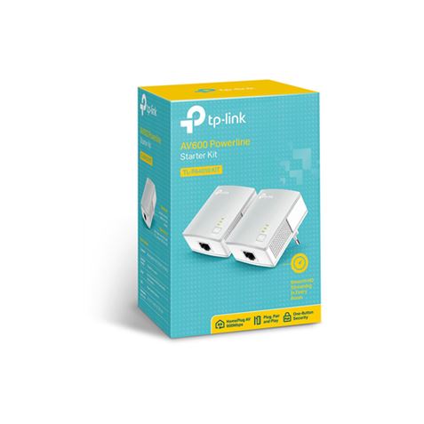 KIT DE NANO ADAPTADORES POWERLINE TP-LINK ETHERNET AV600 (TL-PA4010) - Imagen 2