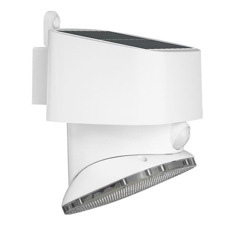 FOCO SOLAR DESIGN SERIE PRO 2000LM BLANCO ELBAT - Imagen 5