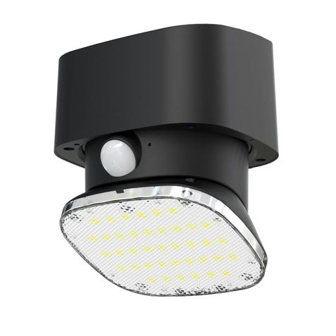 FOCO SOLAR DESIGN SERIE PRO 2000LM NEGRO ELBAT - Imagen 3
