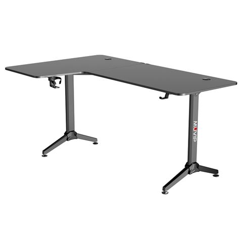 MESA GAMING PRO1300 FIBRA CARBONO | L IZQUIERDA | ALFOMBRILLA 80X30CM | MUV - Imagen 5