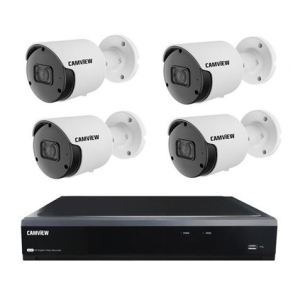 PACK VIDEOGRABADOR 5MP + 4 CAMARAS AHD 2MP BULLET POCKET CAMVIEW