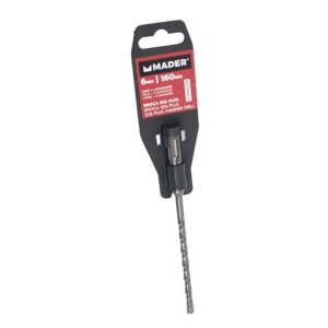 BROCA SDS PLUS, CRUZ PARA HORMIGON 6X160mm. MADER