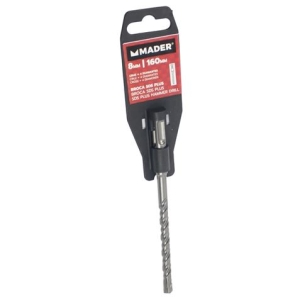 BROCA SDS PLUS, CRUZ PARA HORMIGON 8X160mm. MADER