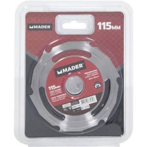 DISCO CORTE MADERA PARA RADIAL115MM MADER