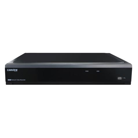 VIDEOGRABADOR IP 4K 16 CANALES 8MP DETECCION CARAS/VEHÍCULOS CAMVIEW