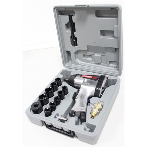 LLAVE DE IMPACTO NEUMATICA 1/2" 16 ACCESORIOS MADER