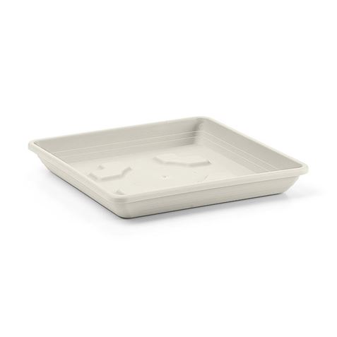 PLATO PARA MACETA CUADRADA DE 45CM BLANCO BLIM