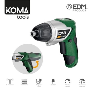 ATORNILLADOR A BATERIA 3.6V LITIO 1300MAH KOMA