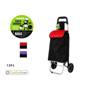 CARRO DE LA COMPRA 2 RUEDAS 24L COLORES SURTIDOS CONFORTIME