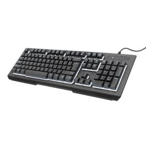 TECLADO MULTIMEDIA TRUST LITO RETROILUMINADO