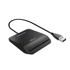 LECTOR DNI TRUST USB 2.0 NEGRO