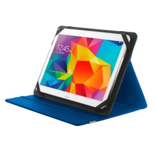 FUNDA UNIVERSAL PRIMO FOLIO 10" COLOR AZUL TRUST