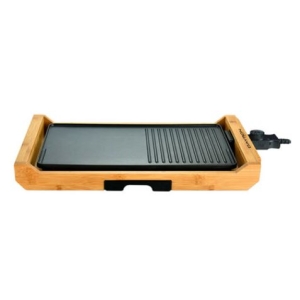 PLANCHA DE ASAR ANTIADHERENTE ESTILO ORIENTAL 1800W 43X23CM