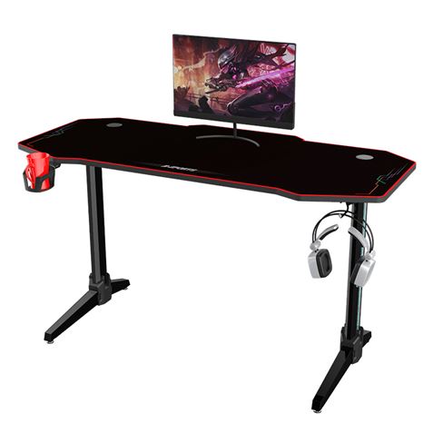 MESA GAMING PRO1100 XL FIBRA CARBONO + LATERAL ALUMINIO | LUZ RGB | MUVIP
