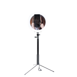 KIT YOUTUBER L08 TRIPODE + SOPORTE SMARTPHONE + LUZ 10" + MANDO XO