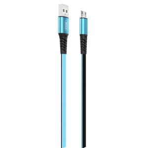 CABLE NB154 CARGA RAPIDA USB - MICRO USB | 2A | 1 METRO | AZUL XO