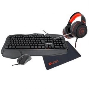 PACK GAMING V2 TECLADO USB + RATON + AURICULARES + ALFOMBRILLA TALIUS