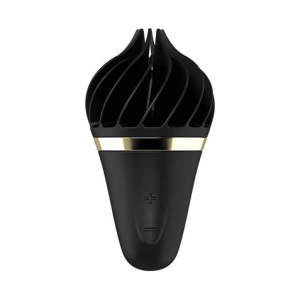 ESTIMULADOR DE CLITORIS SWEET TREAT LAYON NEGRO/ORO SATISFYER