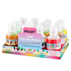 EXPOSITOR 12 GELES HIDROALCOHOLICO HIGIENIZANTE 50 ML | 6 AROMAS GOLOSINA