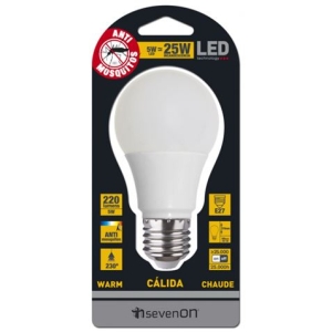 BOMBILLA LED ANTIMOSQUITOS E27 220LM 3000K