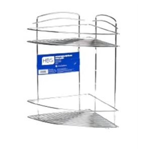 ESTANTERIA METALICA PARA BAÑO 2 ALTURAS HBS