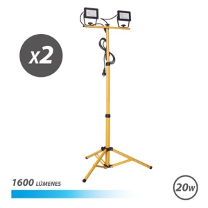 FOCO LED TRIPODE 2 X 20W 6500K ELBAT