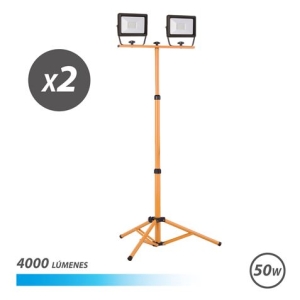 FOCO LED TRIPODE 2 X 50W 6500K ELBAT