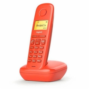 TELÉFONO DECT GIGASET A170 ROJO | LCD 1.5" | FUNCION ALARMA