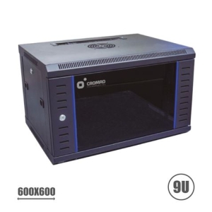 RACK 19" 9U 600X600 SERIE BLUE MURAL/SUELO CROMAD