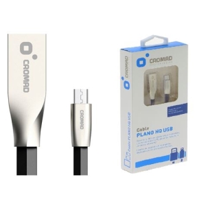 CABLE PLANO HQ USB A MICRO USB 1 METRO 2A CROMAD