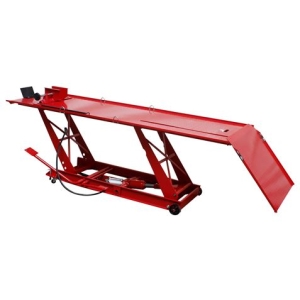 ELEVADOR HIDRÁULICO PARA MOTOS 450 KG. MADER