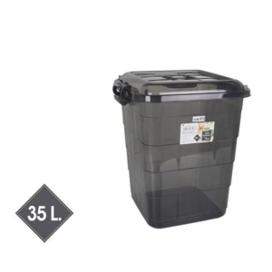 CAJA PLASTICA PLATIN TETRIS 35 LITROS CONFORTIME